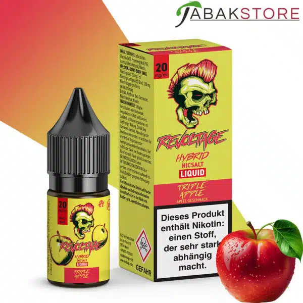 Revoltage-Liquid-10ml-mit-20mg-Nikotin-triple-apple