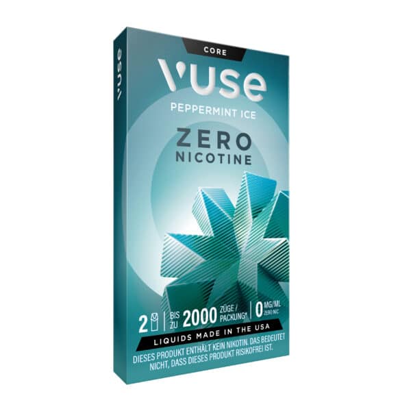 Vuse Pods Peppermint Ice 0mg ohne Nikotin links seitlich