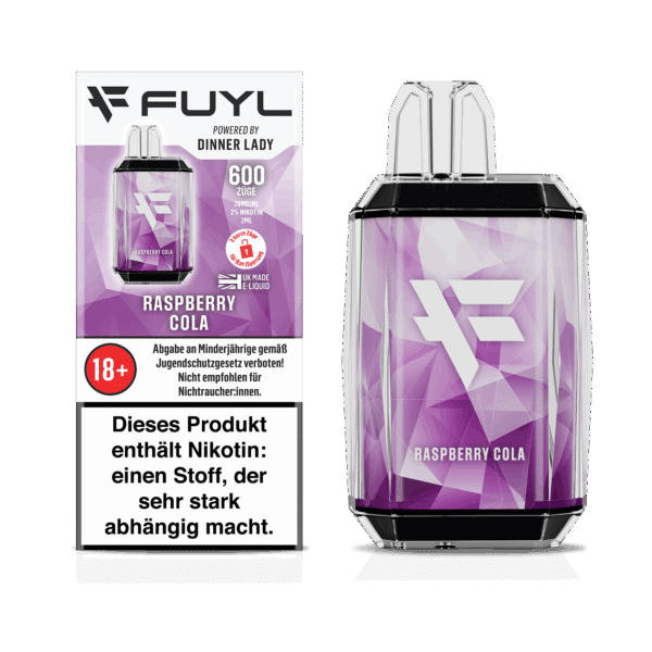 Fuyl-600-RASPBERRY-COLA-Disposable-Box and device-20mg-DE