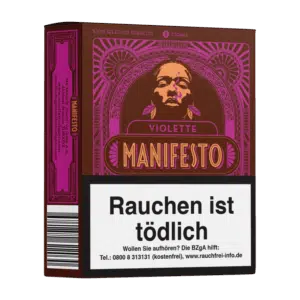 Manifesto Zigarillos Violette mit Schwarze Traube Flavor