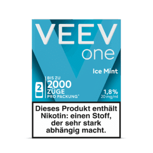 Veev one Pods Ice Mint von vorne