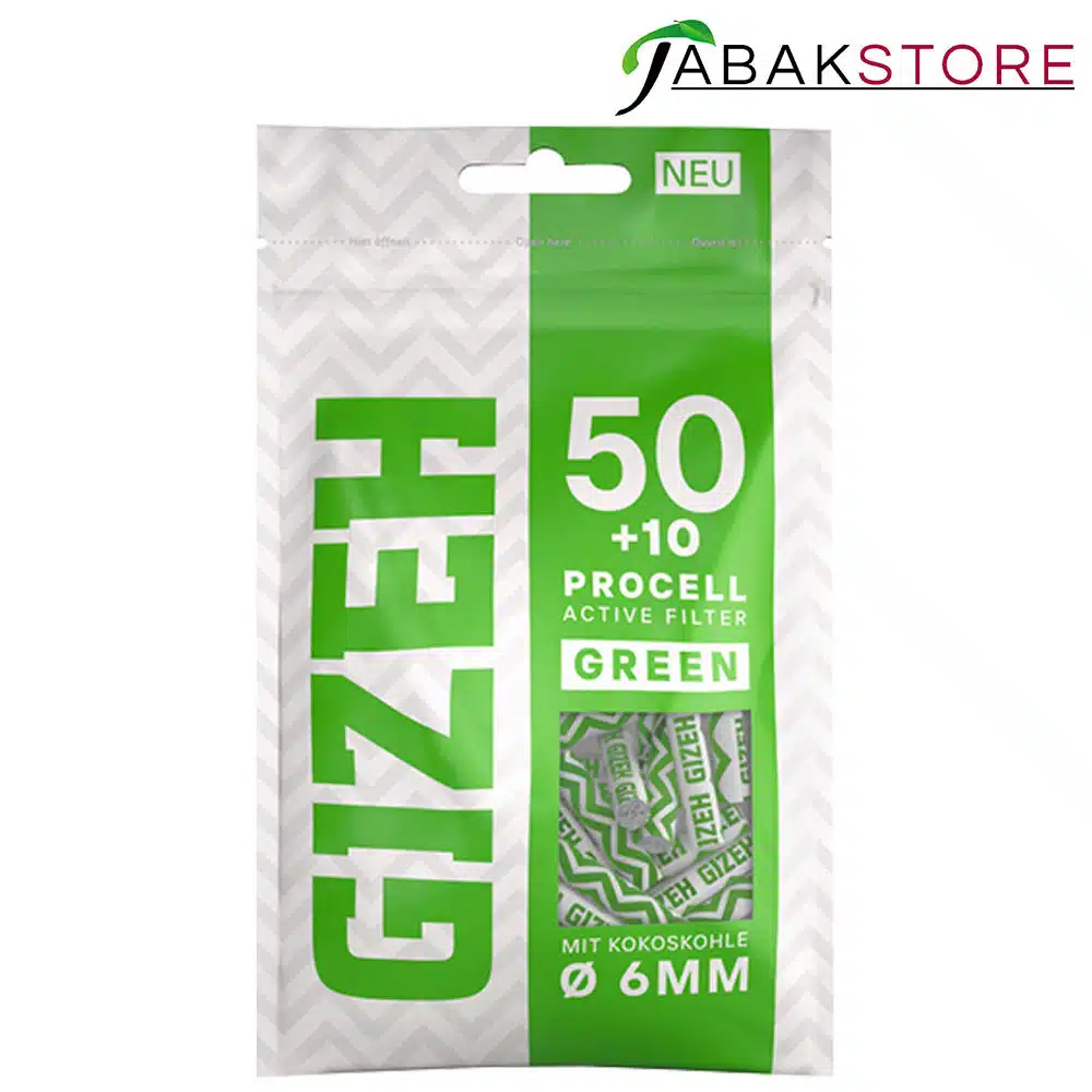 gizeh-procell-activ-filter-green-6mm