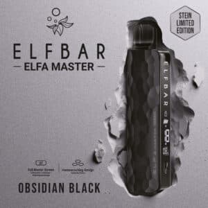 Elfbar Elfa Master Obsidian Black