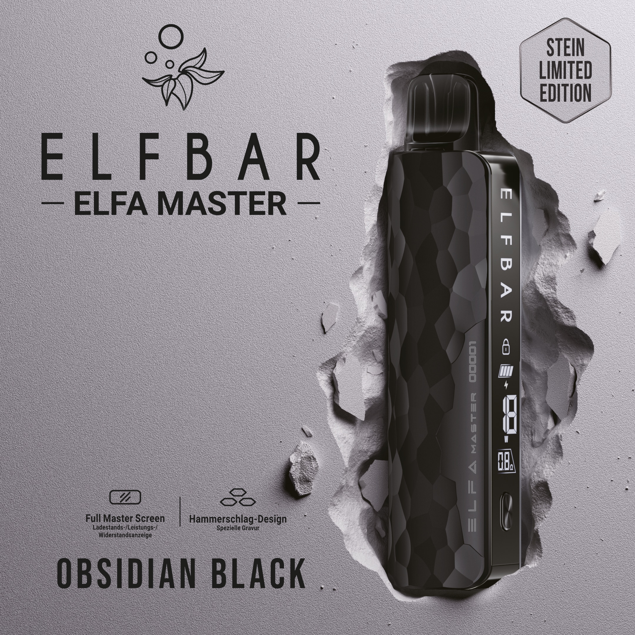 Elfbar Elfa Master Obsidian Black