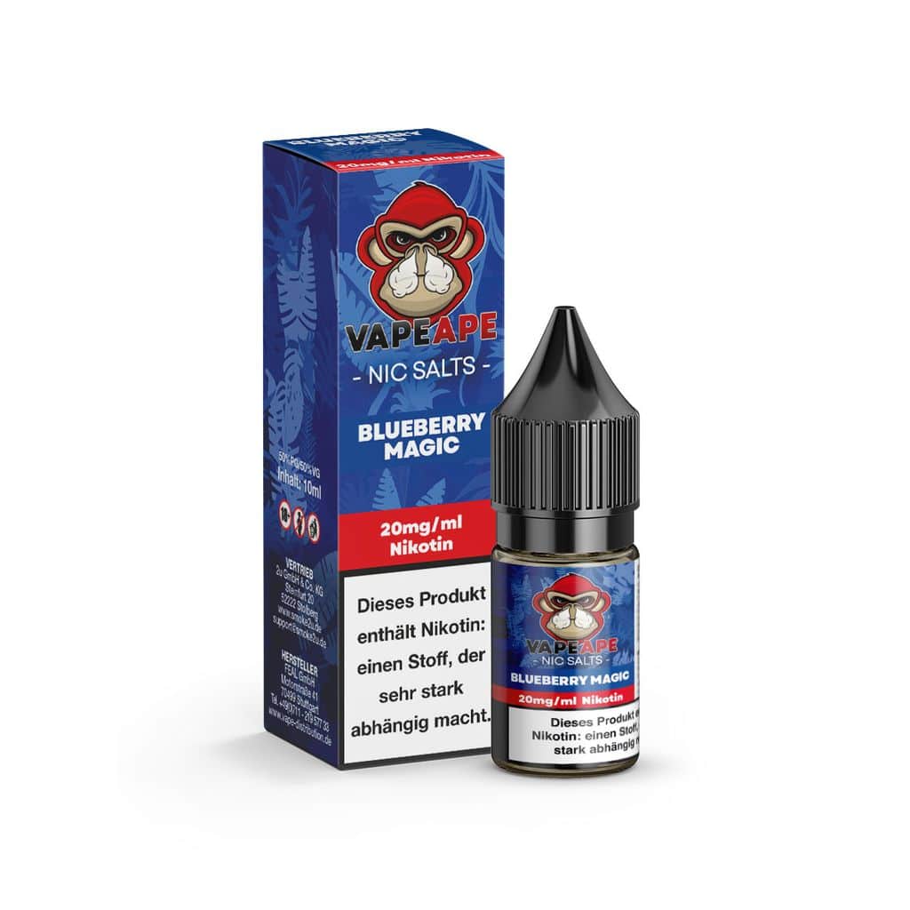 VapeApe Liquid Blueberry Magic 20mg