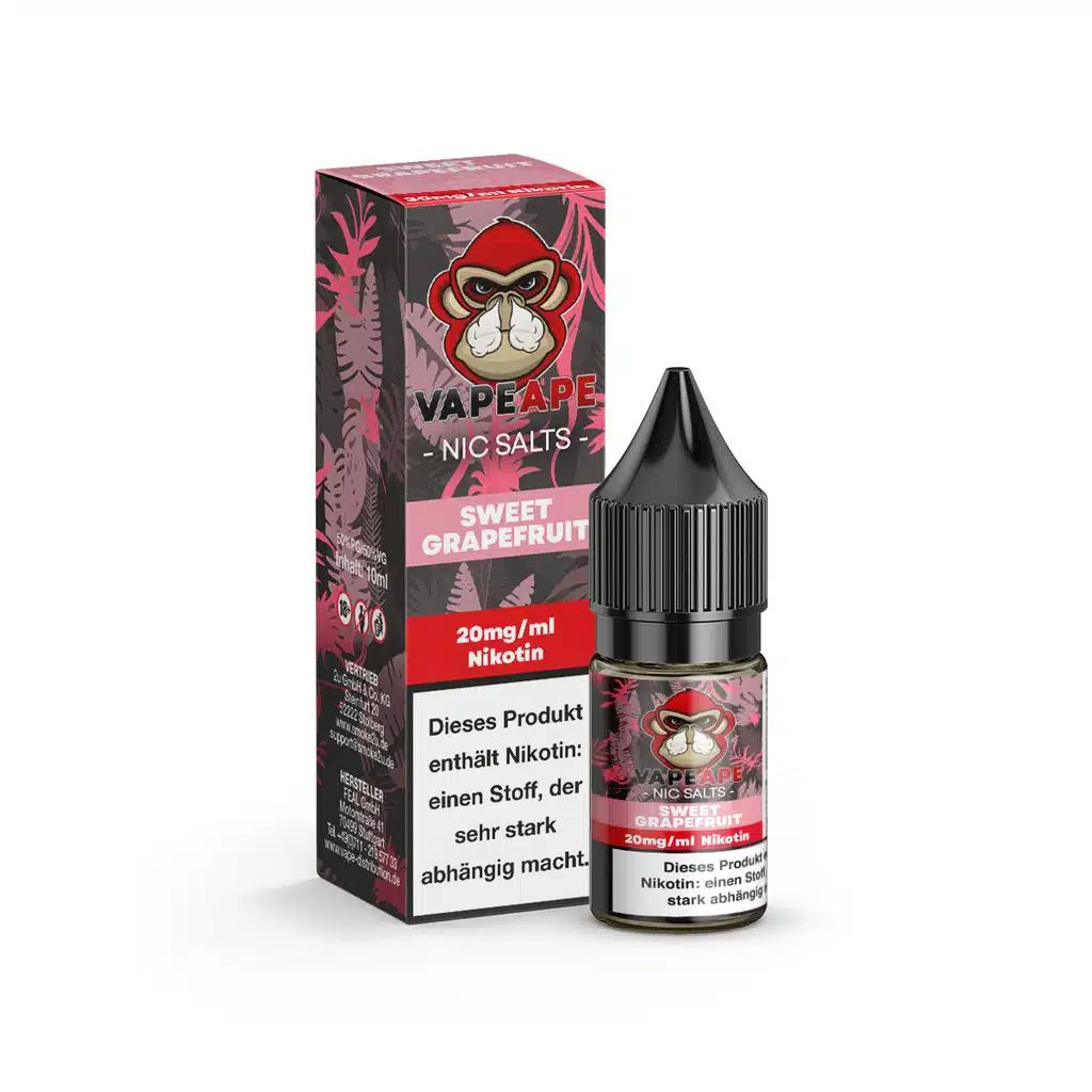 VapeApe Liquid Sweet Grapefruit 20mg