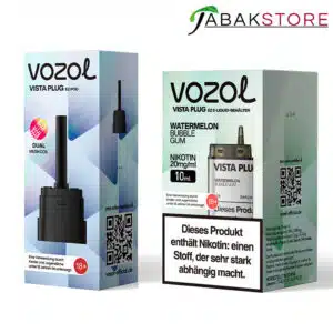 Vozol-Vistal--Plug-Watermelon-Bubble-Gum-mit-Leerpod-20mg