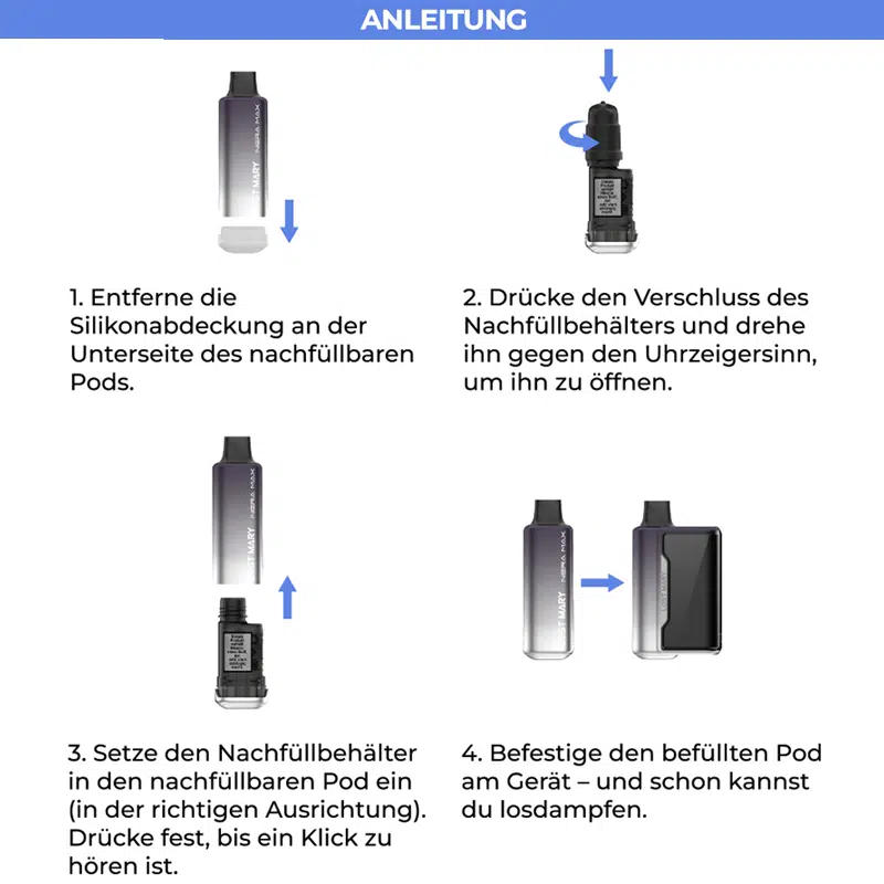 Anleitung von Lost Mary Nera