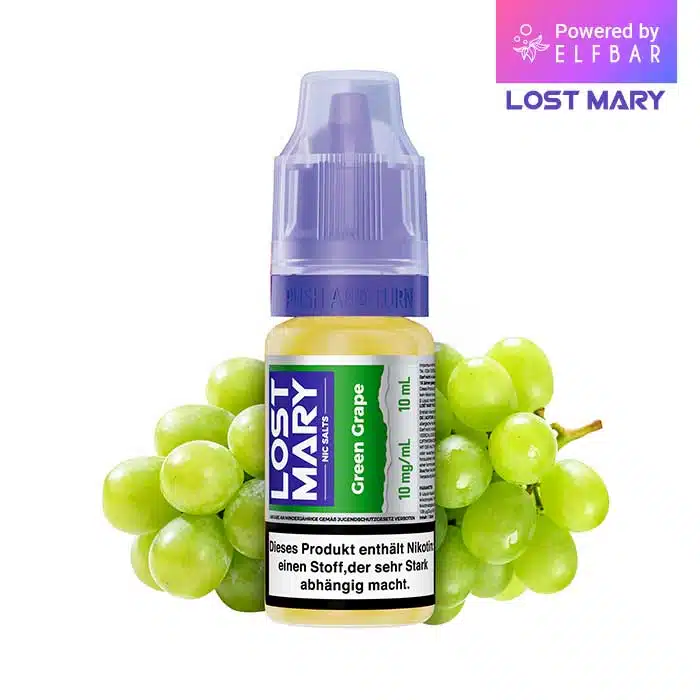 Lost Mary Liquid 10mg Green-Grape