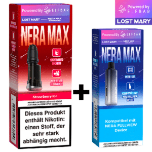 Lost-Mary-Nera-Max-Strawberry-Ice-mit-Refill-Package