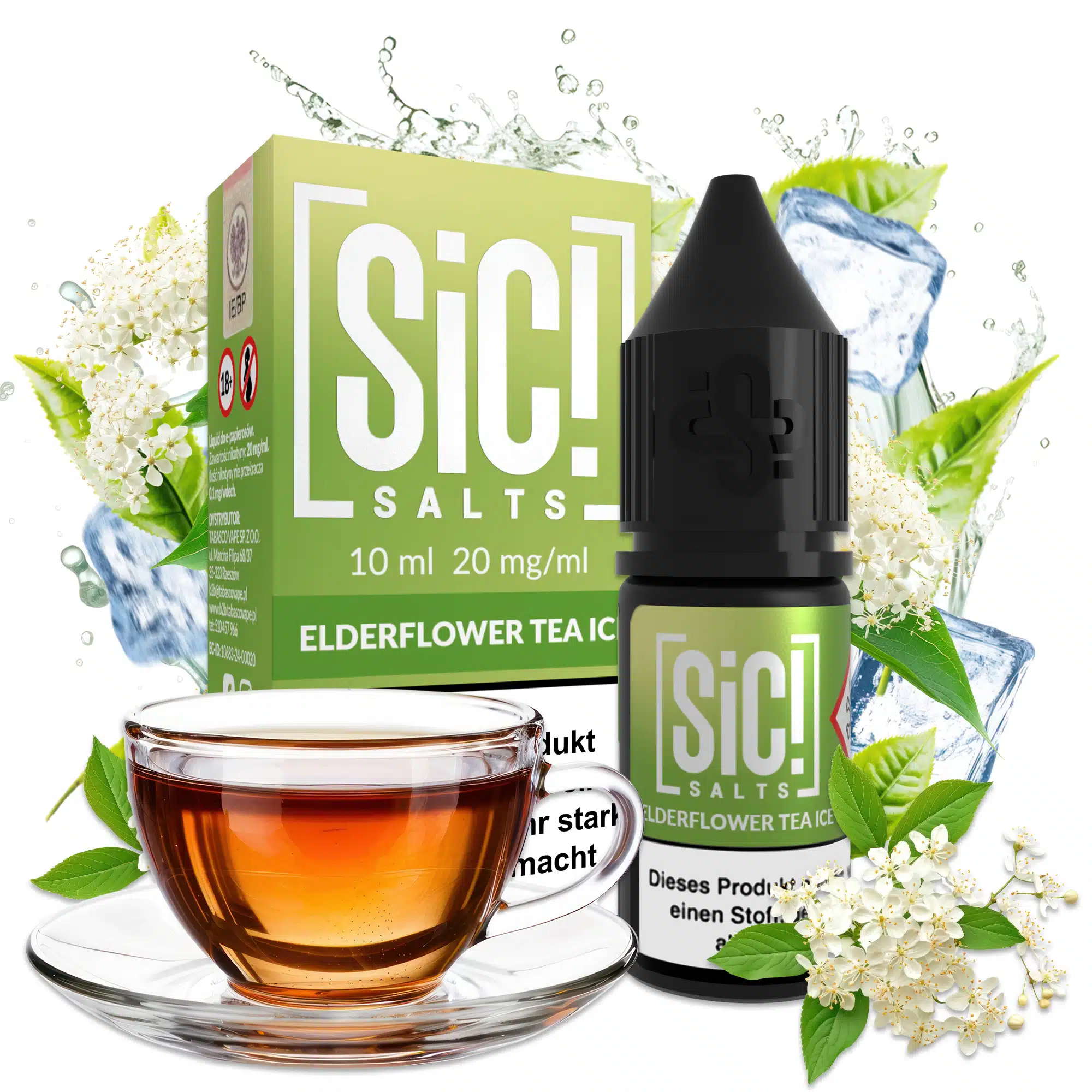 SiC Salt Liquid Elderflower Tea Ice 20mg