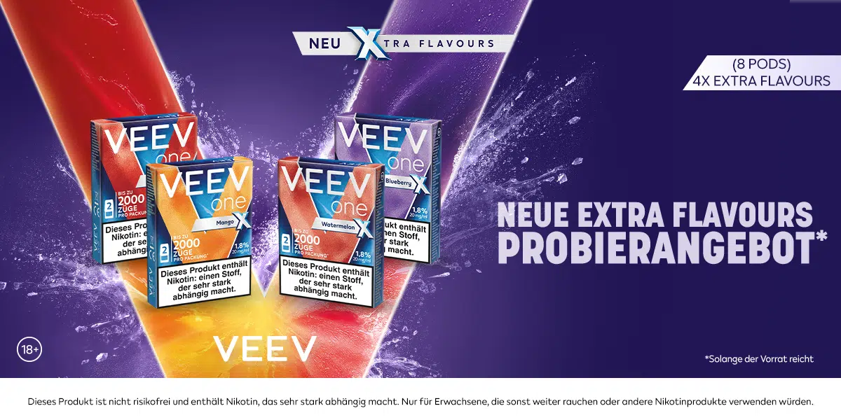 VEEV XTRA Flavors Pods