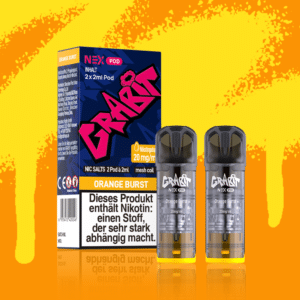 Grabit Pods 2er Pack 20mg Orange Burst