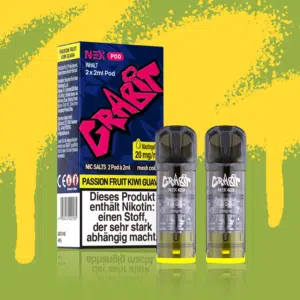 Grabit Pods 2er Pack 20mg Passion Fruit Kiwi Guava