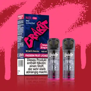 Grabit Pods 2er Pack 20mg Passion Fruit Lychee_