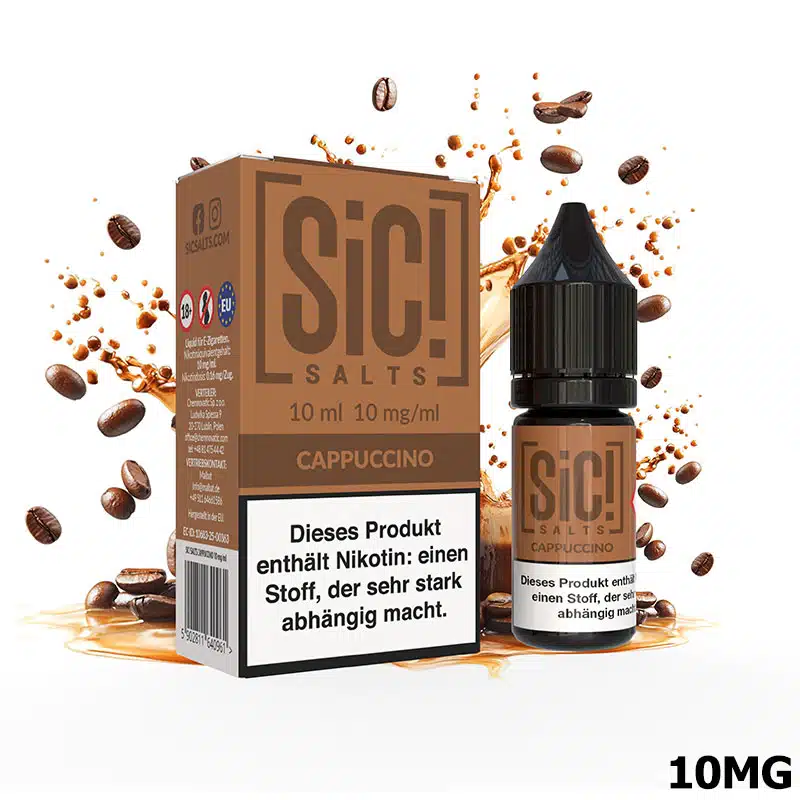 SiC-Salt-Cappuccino-10mg-Liquid