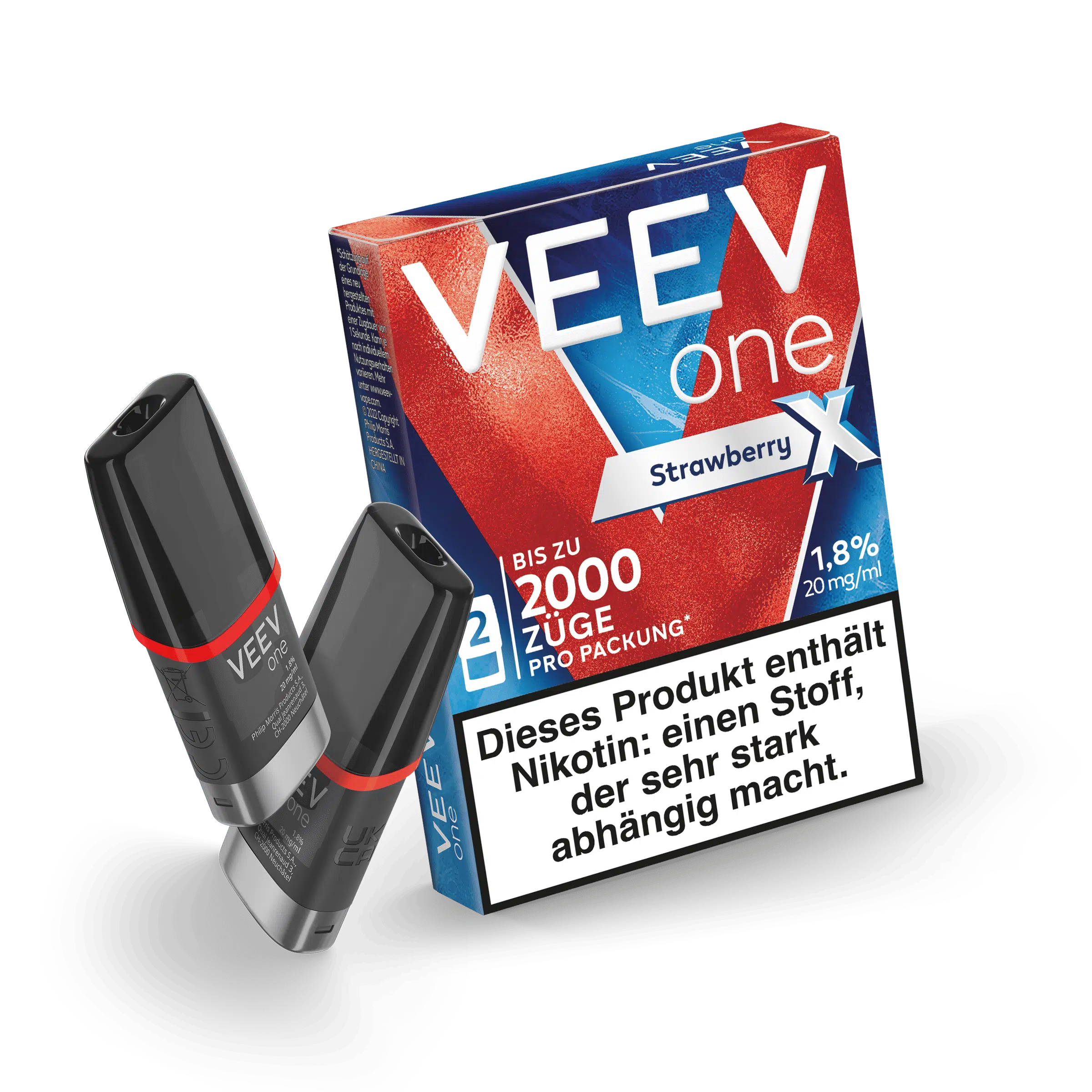 StrawberryX pack and pods