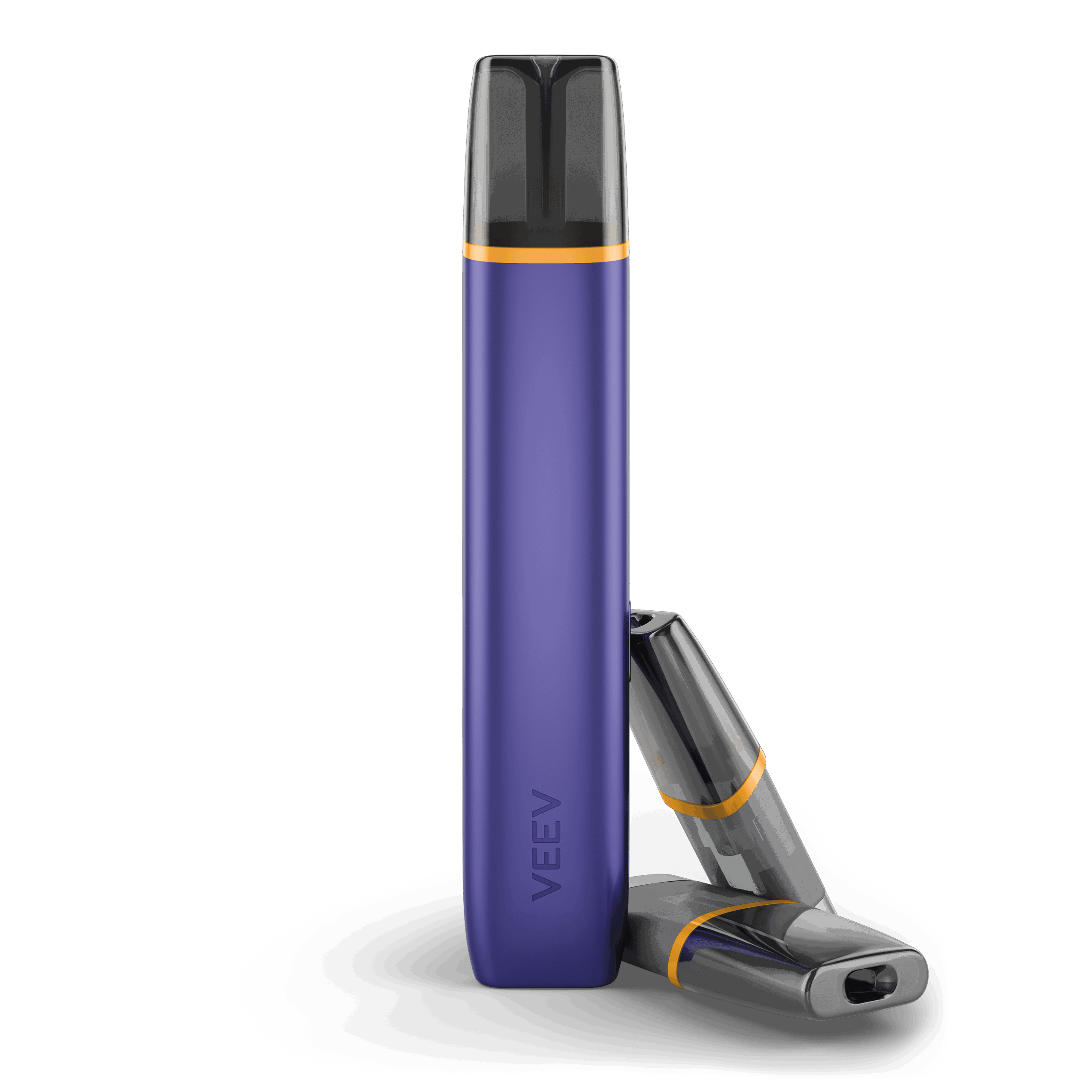 VEEV_ONE_Gerät_Electric-Purple_mit-Pods