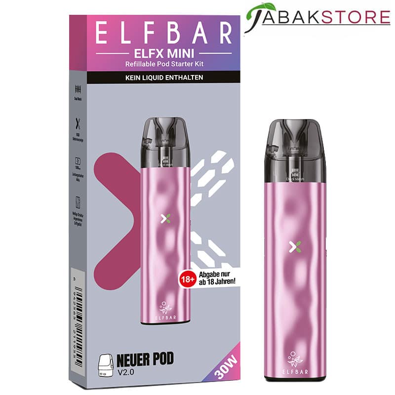 Elfbar-ElfX-Mini-Starter-Kit-Pink