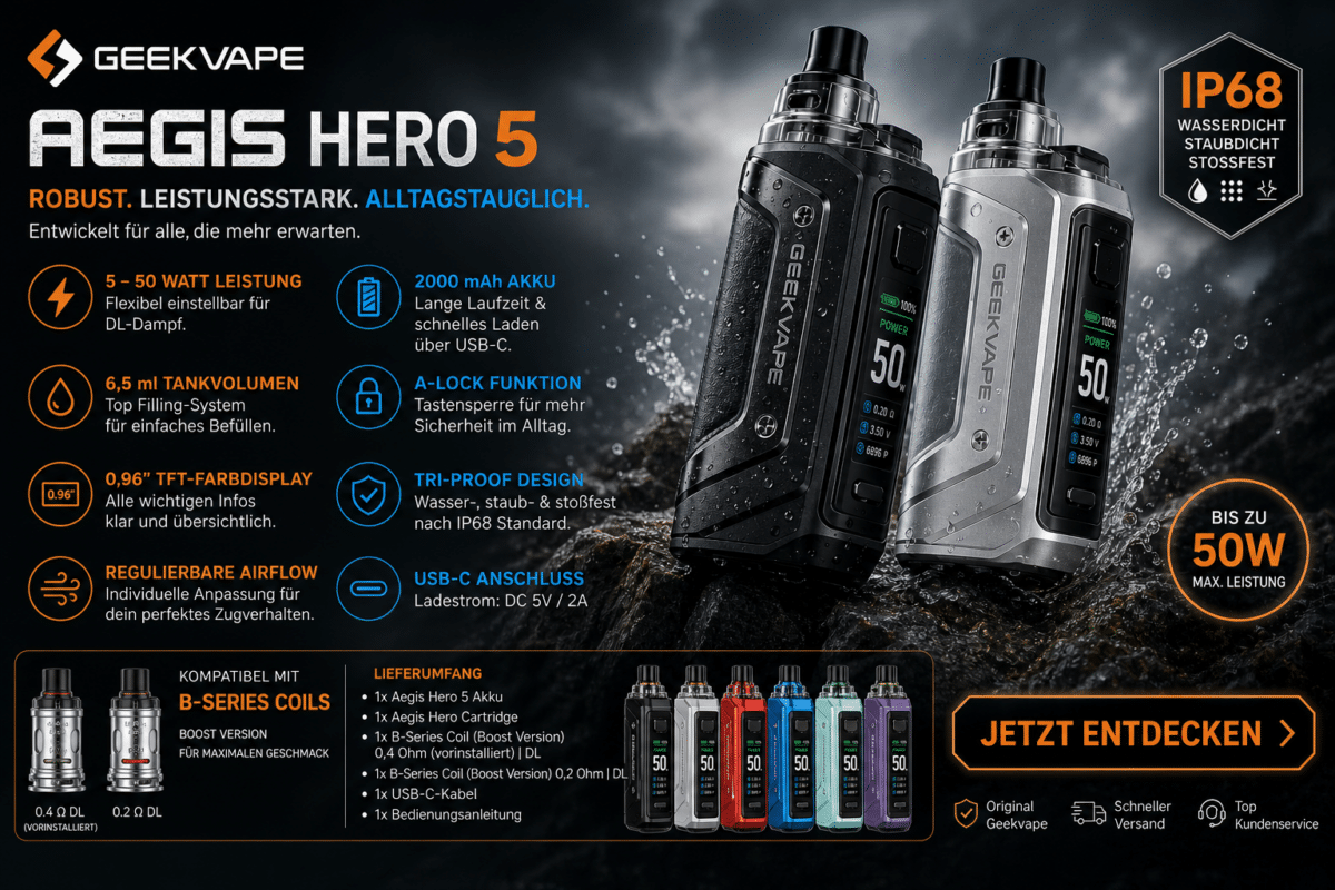 GEEKVAPE Aegis Hero 5