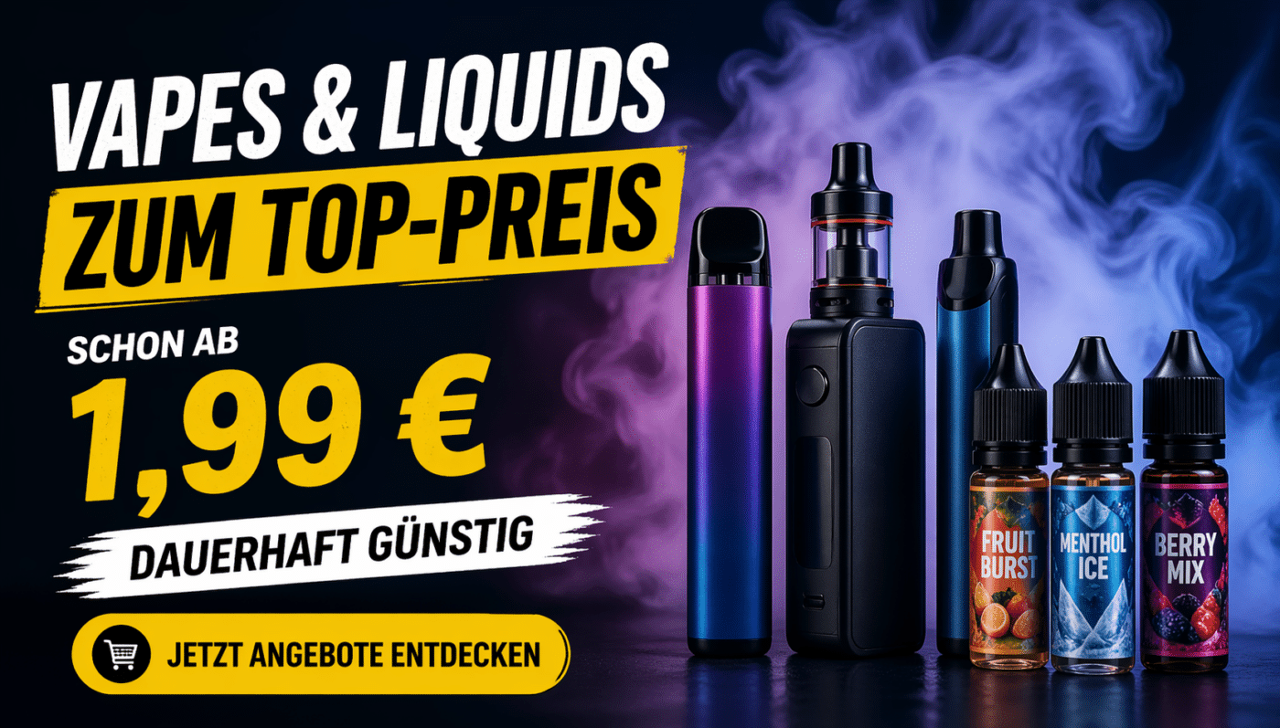 Vapes und Liquids Angebote