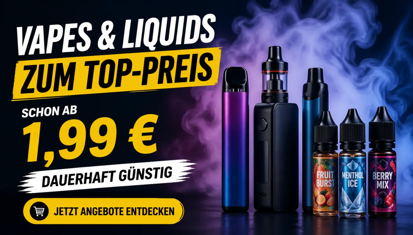 Vapes und Liquids Angebote
