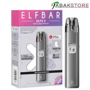 Elfbar-ELFX-2-Space-Grey-E-Zigaretten-Set