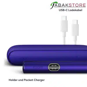 IQOS-Iluma-I-Electric-Purple-mit-Ladekabel