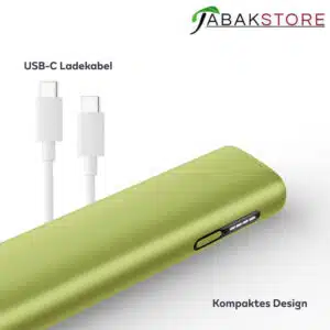 IQOS-Iluma-I-One-Leaf-Green-mit-ladekabel