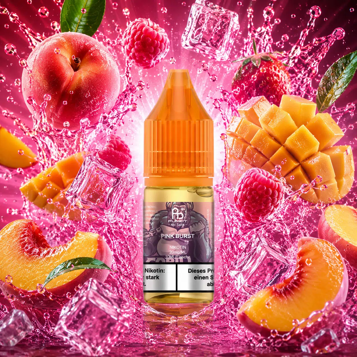 RandM Liquid Pink Burst 20mg