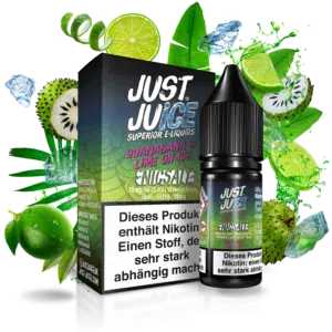 Just Juice Liquid Guanabana und Lime on Ice 20mg
