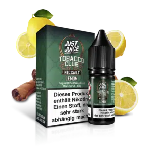 Just Juice Liquid Tobacco und Lemon 11mg