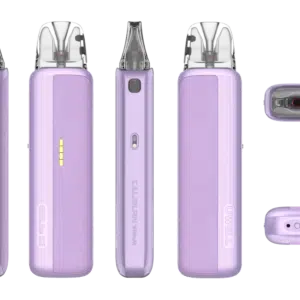 Uwell Caliburn G5 Lite SE einzelgerät Farbe Purple Leather von allen Seiten
